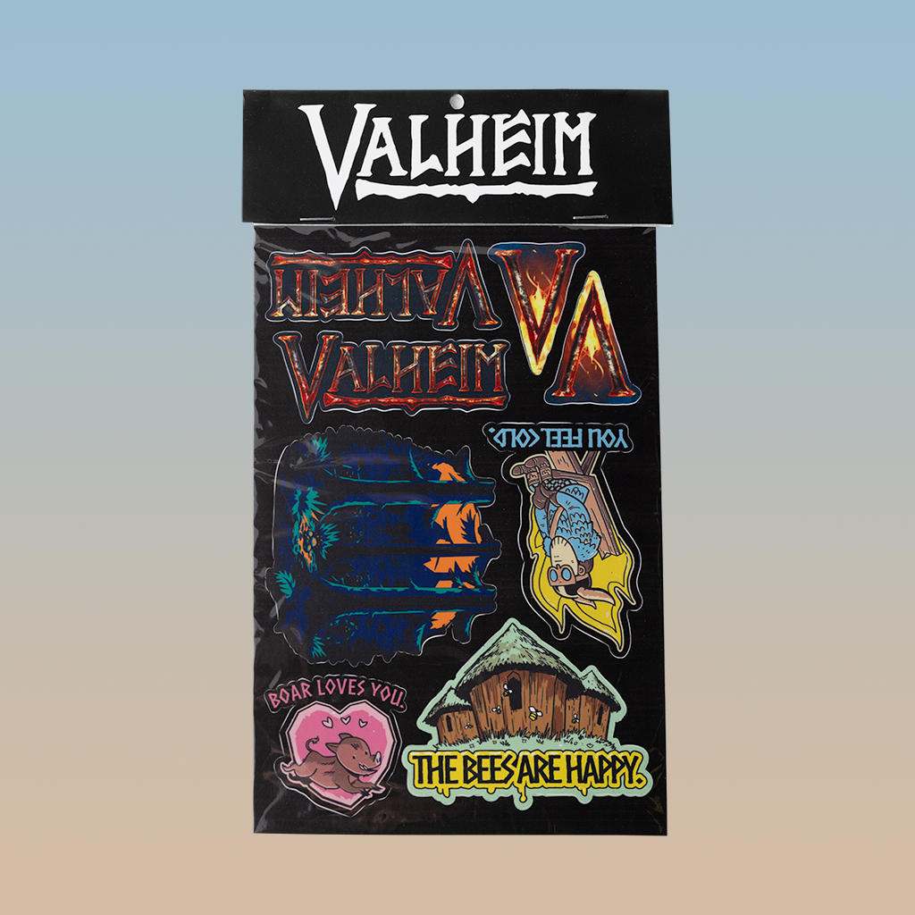 Valheim Stickers, Multicolor