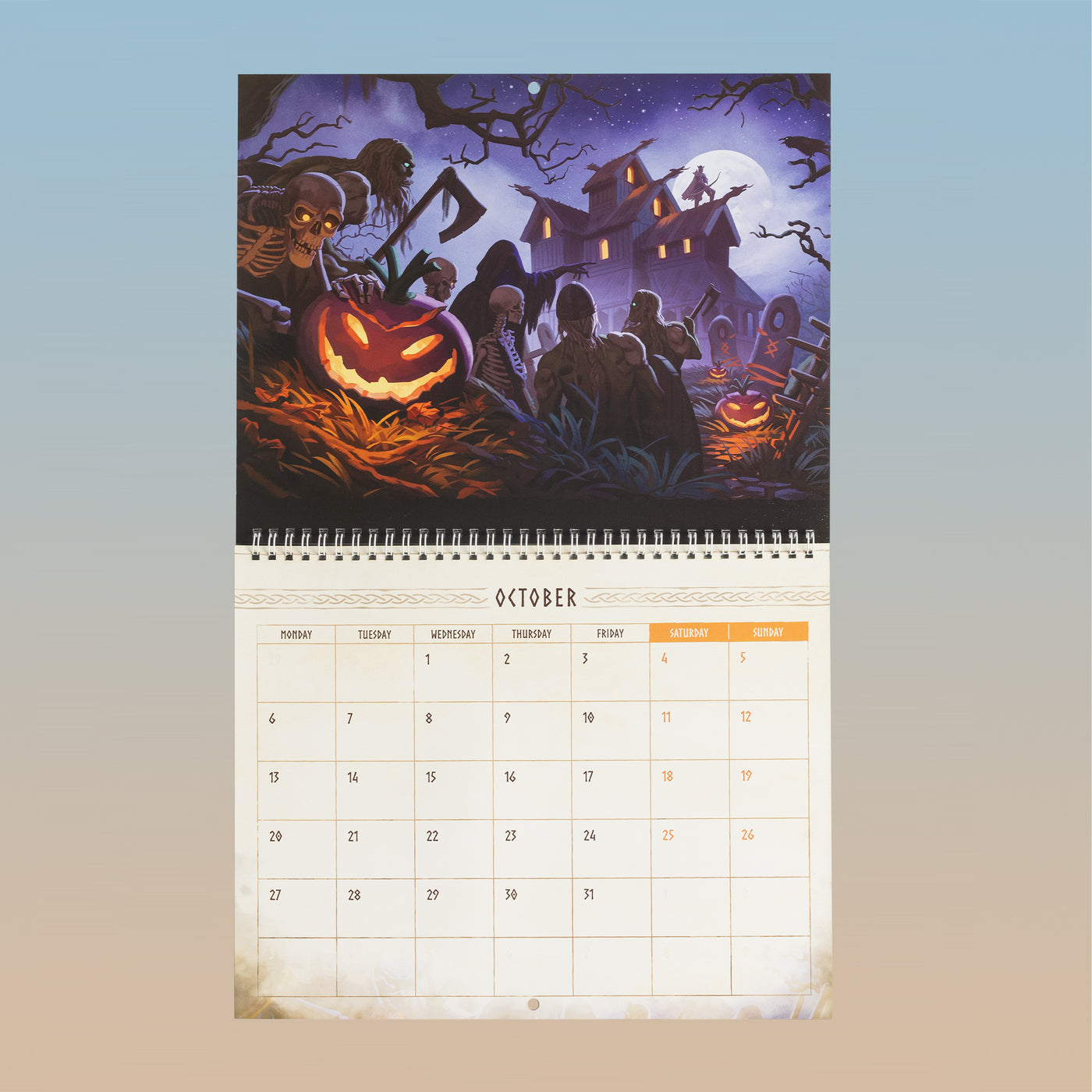 Valheim Wall Calendar 2025